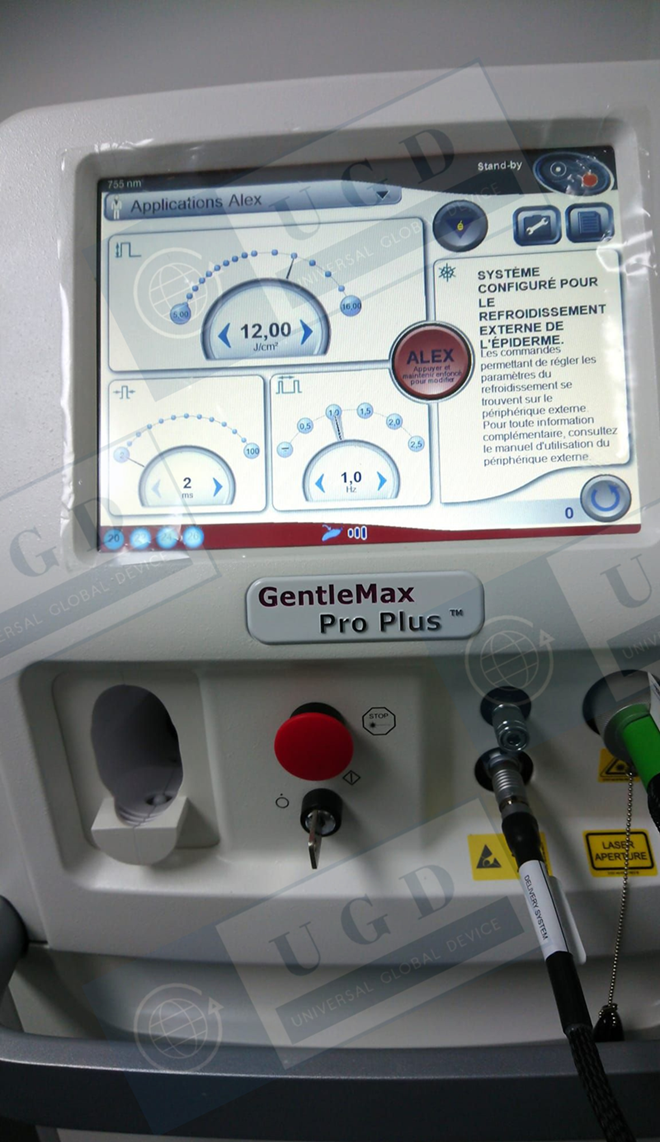 جهاز Candela GentleMax Pro Plus ليزر الإزالة الشعر